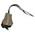 clochette , zipper for new Hermès padlock for Hermès box bag Cream Leather  ref.1173194