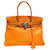 Hermès HERMES BIRKIN 30 Arancione Pelle  ref.1173619