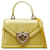 Dolce & Gabbana Dolce&Gabbana Cartable Devotion en satin jaune Tissu  ref.1173856