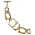 Dior Bracelet Dorado Chapado en oro  ref.1173938