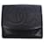Timeless Chanel Logo CC Black Leather  ref.1173995