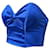 Christian Dior Espartilho vintage Dior / Top Bustiê Azul Azul marinho Cetim  ref.1174075