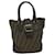 FENDI Zucca Canvas Hand Bag Black Brown Auth ep2499  ref.1174153