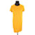 Hermès vestido de algodón Naranja  ref.1174230