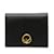 Fendi F preta é uma carteira pequena de couro Fendi Preto  ref.1174323