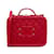Vanity CHANEL HandbagsLeather Red  ref.1174357