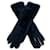 Autre Marque Marni Navy Blue Shearling Gloves Fur  ref.1174404