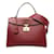 Red Dior DiorAddict Top Handle Bag Satchel Leather  ref.1174490