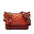 Bolsa pequena Chanel em pele de cordeiro Gabrielle laranja Couro  ref.1174515