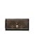 Monograma Louis Vuitton Marrom 4 Chaveiro Lona  ref.1174532