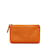 Pochette à monnaie Fendi Selleria orange Cuir  ref.1174619