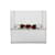 Weiße Gucci-Geldbörse aus Leder mit Webbesatz  ref.1174670