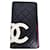 Chanel Cambon Schwarz Leder  ref.1174722
