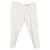Dolce & Gabbana Slim Trousers in White Linen  ref.1174781