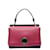 Bulgari Leather Duet Handbag 281057 Pink  ref.1174910