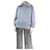Autre Marque Blue collared cashmere jumper - size S  ref.1175024