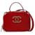 Chanel Vanity Rot Leder  ref.1175103