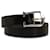 Cartier Black Leather Belt Pony-style calfskin  ref.1175148
