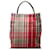 Burberry Red House Check Tote Bag Cloth Cloth  ref.1175166