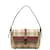 Burberry House Check Canvas & Leather Shoulder Bag Canvas Shoulder Bag in Good condition Brown Cloth  ref.1175249
