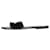 Tom Ford Verzierte TF-Sandalen aus schwarzem Samt – Größe EU 37 Leder  ref.1175277