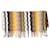 Missoni Orange and brown wavy fringed scarf Wool  ref.1175288