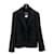Chanel 2007 Americana blazer de lana negra Negro  ref.1175343