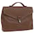 Autre Marque BOTTEGAVENETA INTRECCIATO Business Bag Leather Brown Auth 60304  ref.1175427