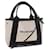 BALENCIAGA Borsa a mano Tela Nera Bianca 390346 Auth ep2535 Nero Bianco  ref.1175435