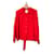 Chanel Tops Red Silk  ref.1175523