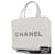 Classique Chanel Matelassé Cuir Blanc  ref.1175639