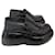 LOEWE  Mules & clogs T.eu 38 leather Black  ref.1175768