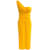 Autre Marque Dolce & Gabbana Robe bustier jaune à une épaule Viscose  ref.1175794