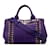 Bolso satchel Prada Canapa Bijoux morado Púrpura Lienzo  ref.1175861