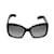 Gafas de sol extragrandes Chanel negras Negro Plástico  ref.1175875