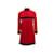 Autre Marque Mini abito vintage in velluto boutique Chanel rosso e nero taglia FR 36  ref.1175882