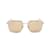 Lunettes de soleil aviateur Chanel argentées  ref.1175922