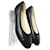Chanel Ballerinas Black Leather  ref.1175925
