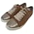 Sneakers aus Leder von Lanvin Braun  ref.1175936