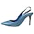 Bellissime scarpe con tacco Le silla Blu Pelle verniciata  ref.1175962