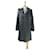 Pinko Manteaux, Vêtements d'extérieur Polyester Laine Acrylique Gris  ref.1175975