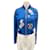 LOUIS VUITTON Vestes T.fr 36 polyestyer Polyester Bleu  ref.1176107