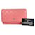 Chanel WoC Piel de cordero rosa Plata Cuero  ref.1176207