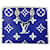 Toile monogramme géante Louis Vuitton Onthego Portofino GM Bleu  ref.1176215