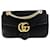 Gucci GG Marmont Pequeño Terciopelo Negro Nylon  ref.1176221
