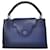 Louis Vuitton Capucines MM Exótico Azul Taurillon Azul marinho Couro  ref.1176223