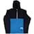Prada Coton Automne/Hiver2018 Sweat à capuche demi-zippé (M-L) Synthétique Bleu  ref.1176377