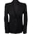 Blazer en laine noir Gucci (D36 /   ca42) Synthétique  ref.1176481