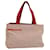 PRADA Sports Hand Bag Canvas Beige Red Auth 60037 Cloth  ref.1176815