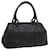Autre Marque BOTTEGA VENETA Hand Bag Leather Black Auth bs10420  ref.1176881